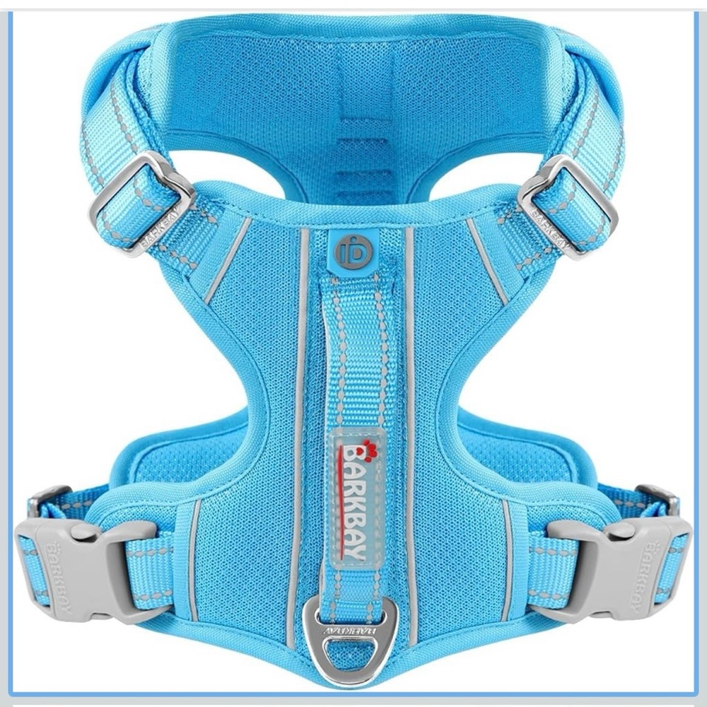 BARKBAY Dog Harness No Pull with ID Tag Pocket